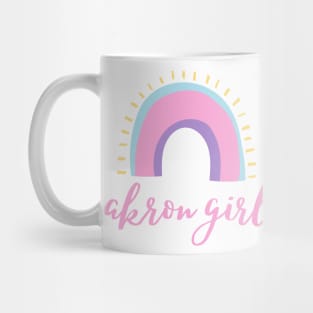 rainbow akron Mug